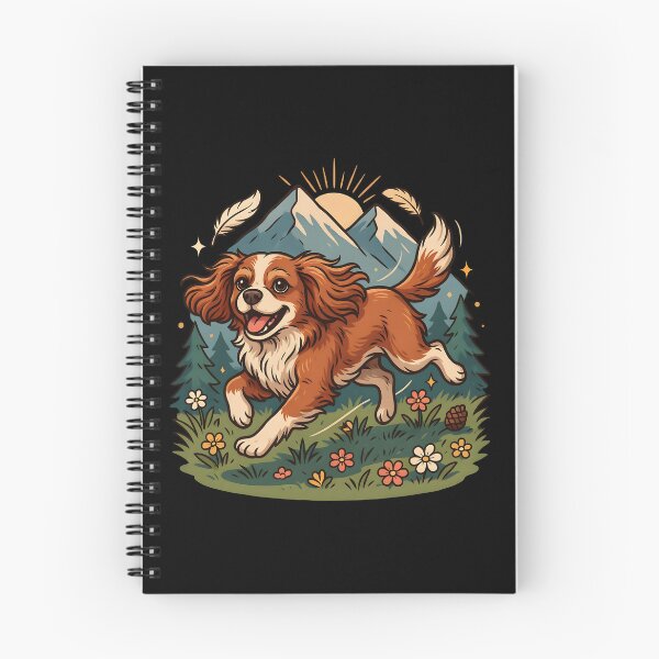 Item preview, Cavalier King Charles Spaniel Cute Dog Art designed and sold by Redgiant87x.