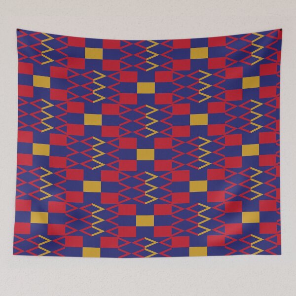 Item preview, Superb Vibrant Ghana Kente Cloth pattern designed and sold by MammothArt.