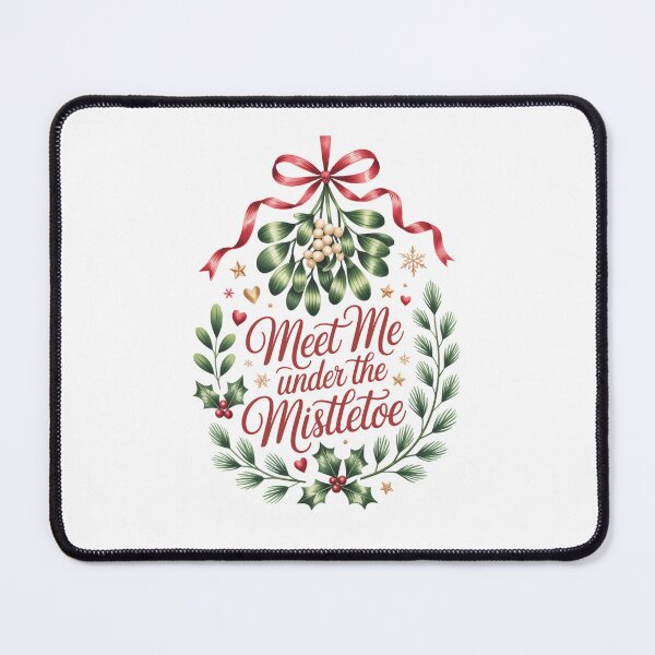 Item preview, Meet Me under the Mistletoe designed and sold by jkrphoto.