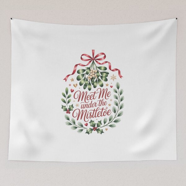 Item preview, Meet Me under the Mistletoe designed and sold by jkrphoto.