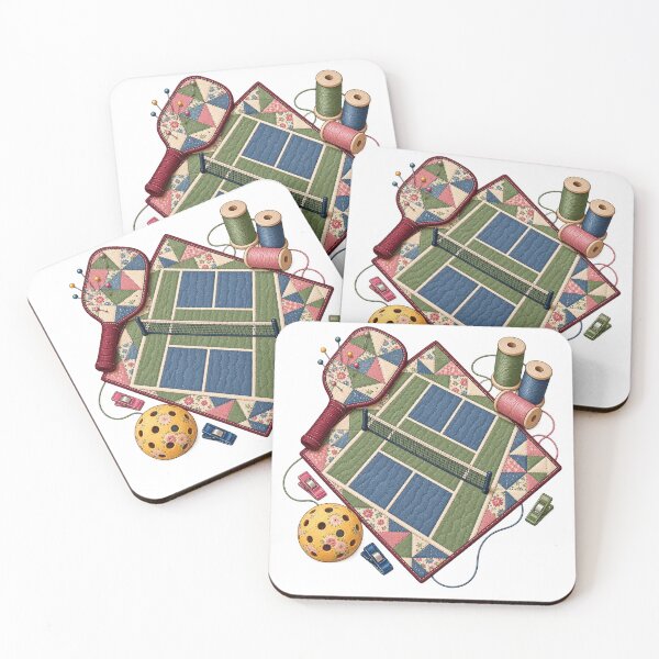 Item preview, Quilted Pickleball Court designed and sold by UrbanCanvvas.