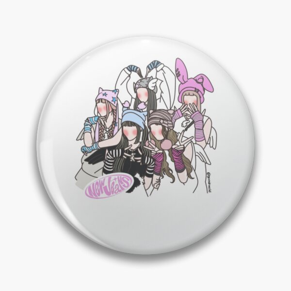 Item preview, Newjeans kpop art designed and sold by thompsomechan.