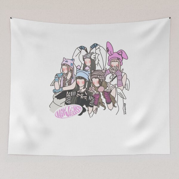 Artikelvorschau, Newjeans K-Pop-Kunst entworfen und verkauft von thompsomechan.