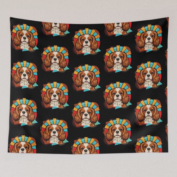 Item preview, Cavalier King Charles Puppy Cute Spaniel Lover designed and sold by Redgiant87x.