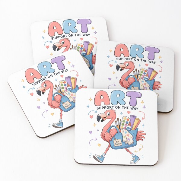 Item preview, Art Teacher Flamingo Support designed and sold by MOCH- ART.