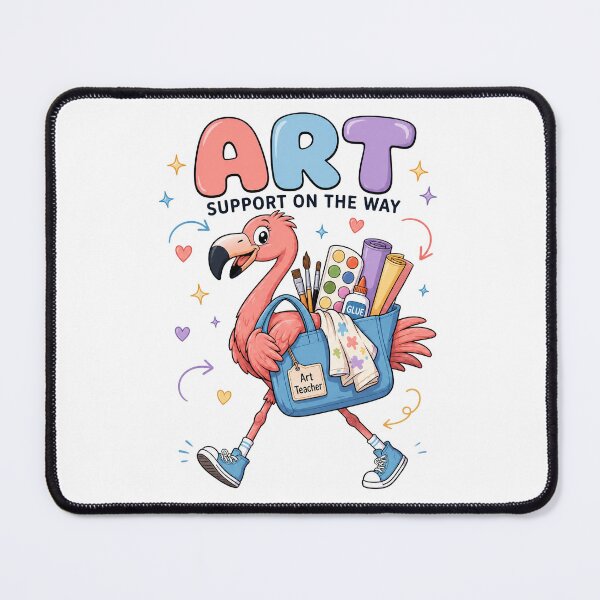 Item preview, Art Teacher Flamingo Support designed and sold by MOCH- ART.