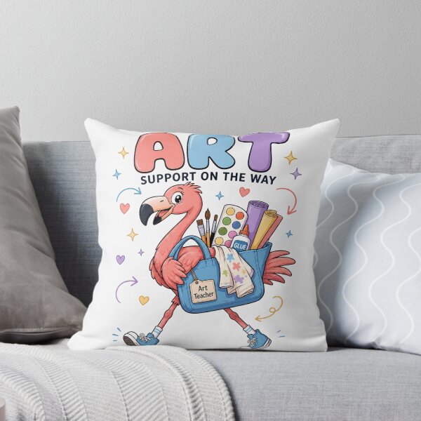 Item preview, Art Teacher Flamingo Support designed and sold by MOCH- ART.