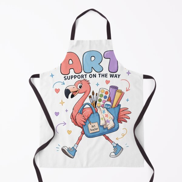 Item preview, Art Teacher Flamingo Support designed and sold by MOCH- ART.