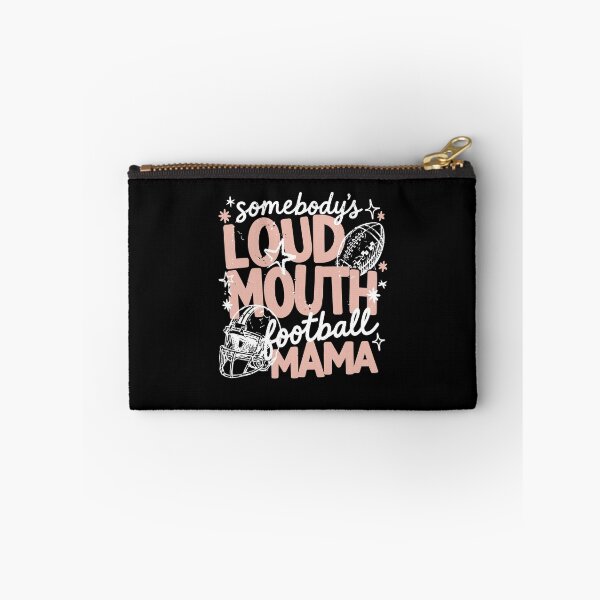 Item preview, Loud Mouth Football Mama Humor Design designed and sold by DarylPope.