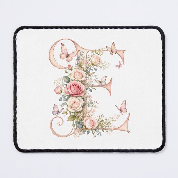 Item preview, Letter E designed and sold by Whimsy Petal and Co..