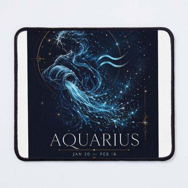 Item preview, Aquarius Zodiac – Born to Flow Beyond the Ordinary designed and sold by S Collection.