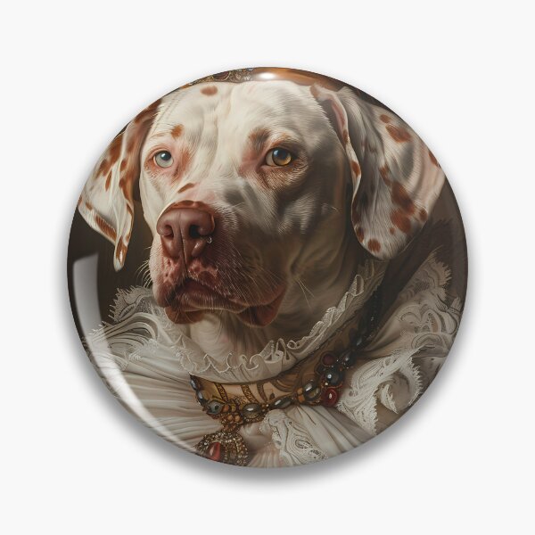 Item preview, Majestic spotted dog in royal Renaissance splendor designed and sold by Artdavesalzburg.