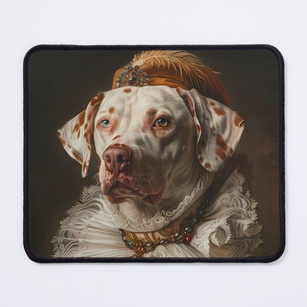 Item preview, Majestic spotted dog in royal Renaissance splendor designed and sold by Artdavesalzburg.