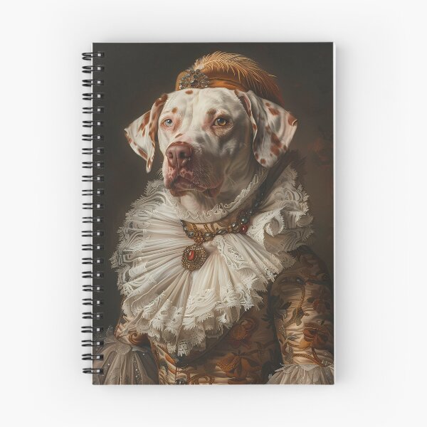 Item preview, Majestic spotted dog in royal Renaissance splendor designed and sold by Artdavesalzburg.