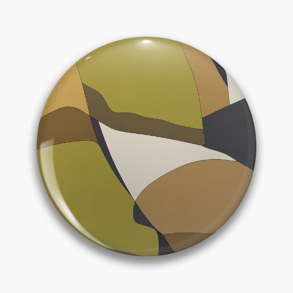 Item preview, Ochre Olive Mid Century Abstract Pattern designed and sold by Aniko Tulipan.