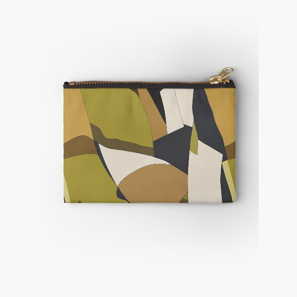 Item preview, Ochre Olive Mid Century Abstract Pattern designed and sold by Aniko Tulipan.
