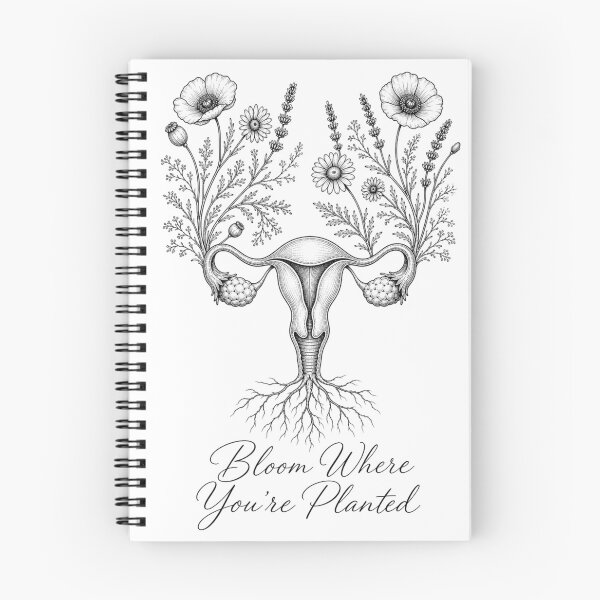 Item preview, Wildflower Botanical Womb Fine designed and sold by myriamec.