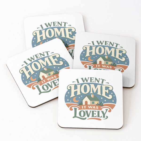 Item preview, I Went Home It Was Lovely Funny Gift for Homebodies, Introverts & Cozy Living Fans designed and sold by stylishdzign.