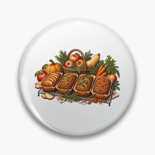 Item preview, Garden Harvest Mini Loaves designed and sold by UrbanCanvvas.