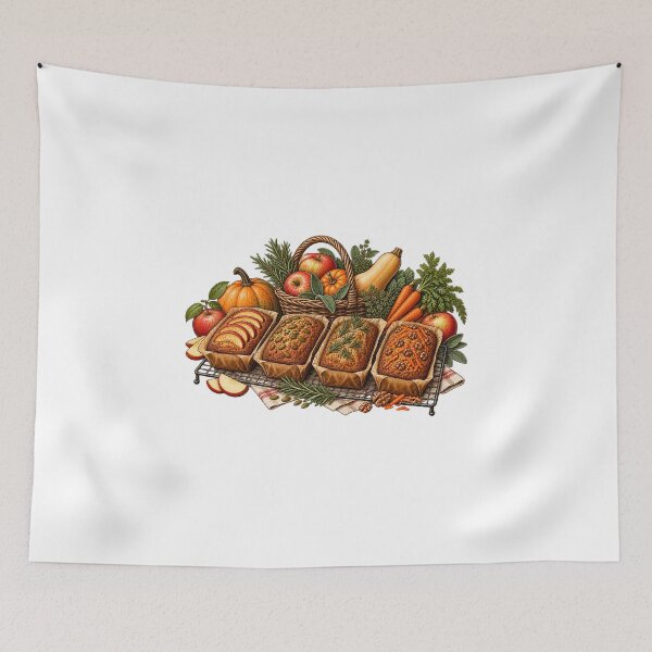 Item preview, Garden Harvest Mini Loaves designed and sold by UrbanCanvvas.