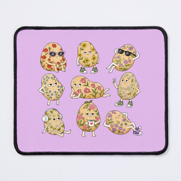 Item preview, Floral Potato Friends designed and sold by ODDIPOP.