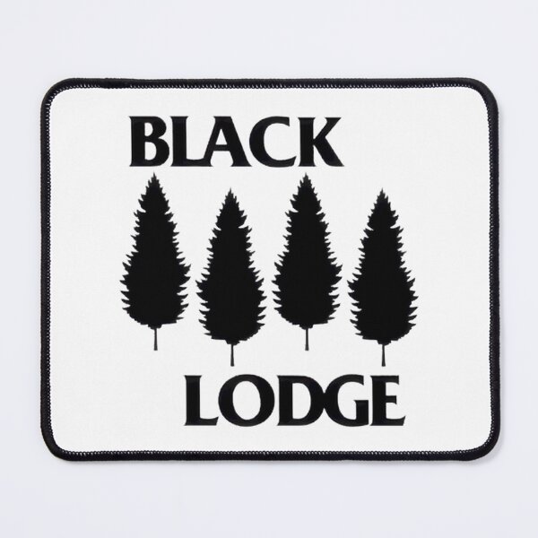 Item preview, Black Lodge Ink Art – Twin Peaks David Lynch Minimalist Design LIMITED EDITION designed and sold by ThatLove.