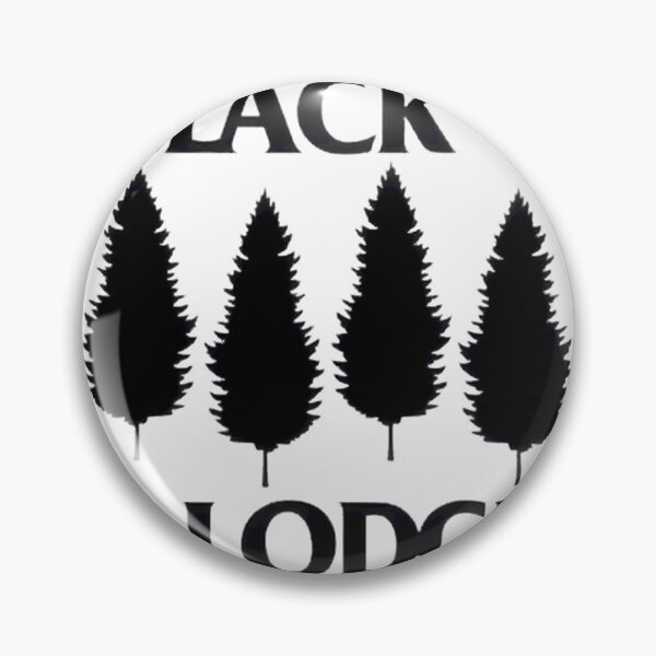Item preview, Black Lodge Ink Art – Twin Peaks David Lynch Minimalist Design LIMITED EDITION designed and sold by ThatLove.