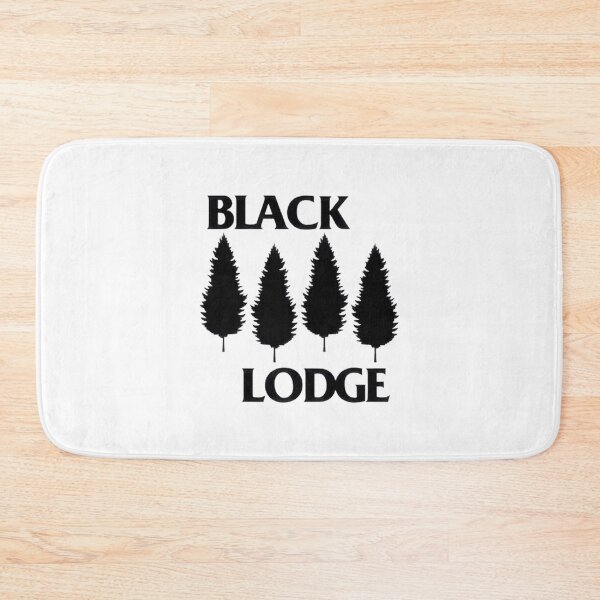 Item preview, Black Lodge Ink Art – Twin Peaks David Lynch Minimalist Design LIMITED EDITION designed and sold by ThatLove.