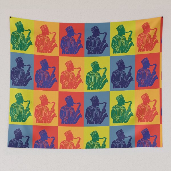 Item preview, AfroJazz Rhythms Pop Art Pattern designed and sold by MammothArt.
