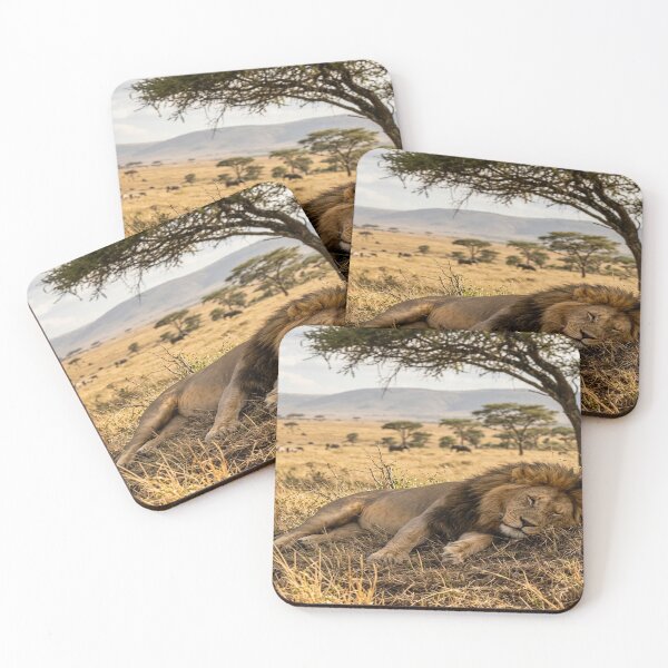 Item preview, Lion resting under a tree. designed and sold by Solomon-Ent-144.