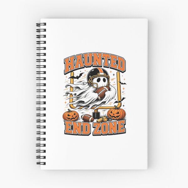 Item preview, Haunted End Zone Halloween Football Art designed and sold by DarylPope.