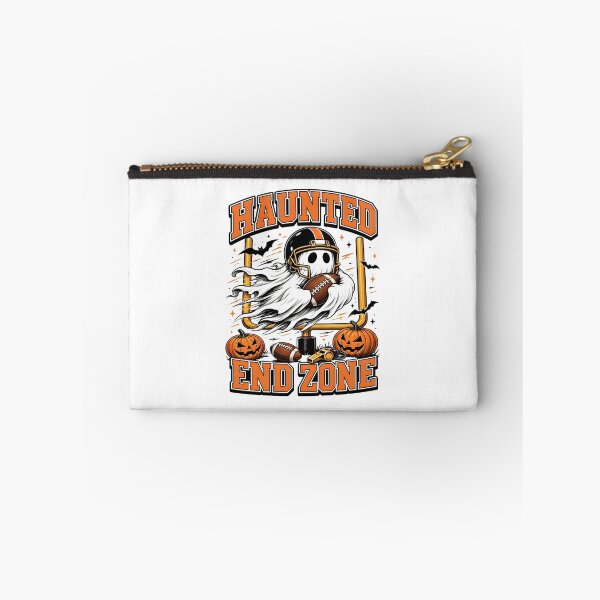 Item preview, Haunted End Zone Halloween Football Art designed and sold by DarylPope.