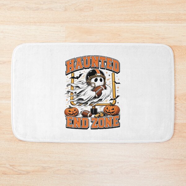 Item preview, Haunted End Zone Halloween Football Art designed and sold by DarylPope.