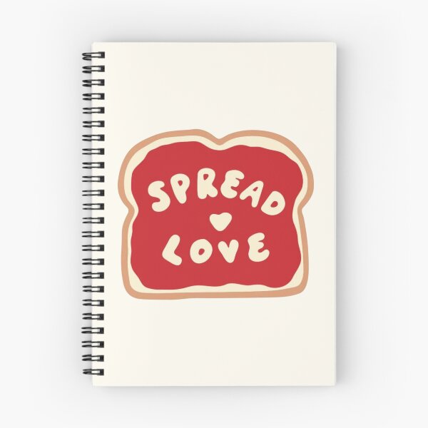 Item preview, Spread Love Toast Pun designed and sold by Spring Things.