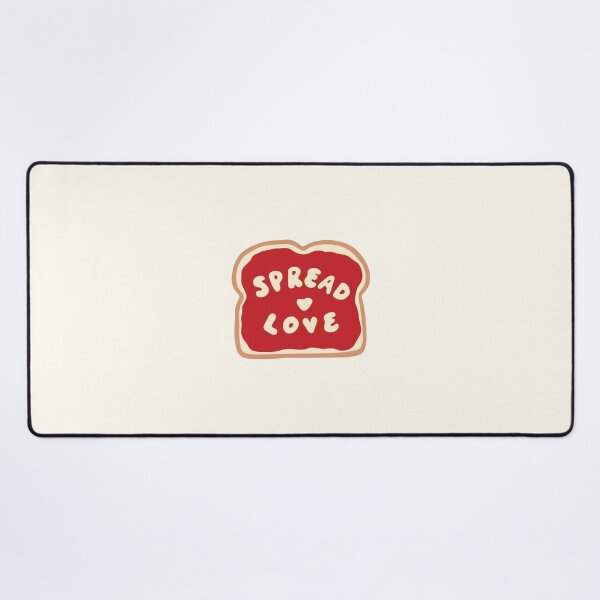 Item preview, Spread Love Toast Pun designed and sold by Spring Things.
