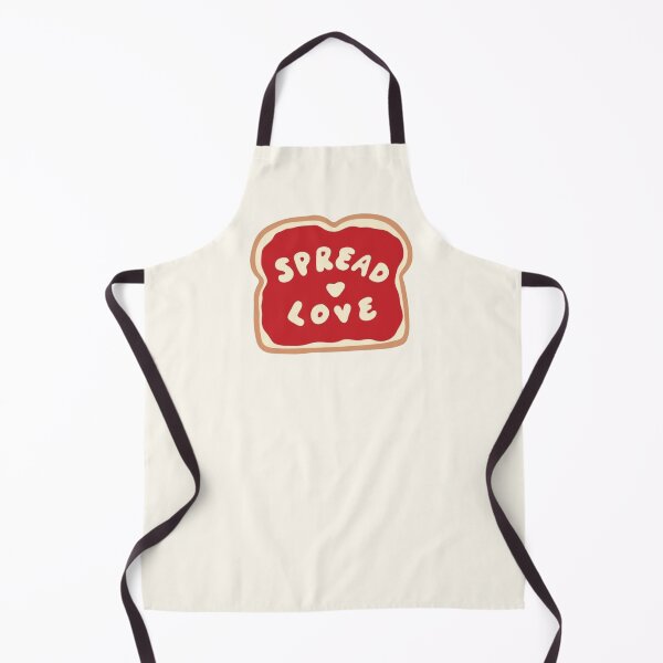 Item preview, Spread Love Toast Pun designed and sold by Spring Things.