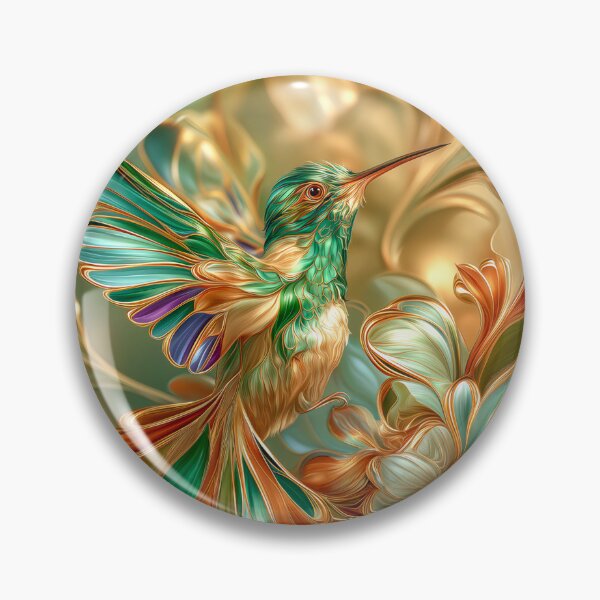 Item preview,   Hummingbird Floral Art designed and sold by MargaretWiktor.