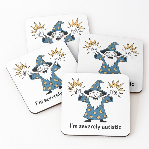 Aperçu de l'œuvre Autisme - T-shirt humoristique pour autistes créée et vendue par LoFizzy.