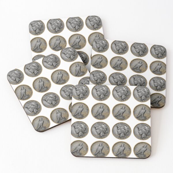 Aperçu de l'œuvre pièces d'argent pile puis face créée et vendue par PhiloDoh.