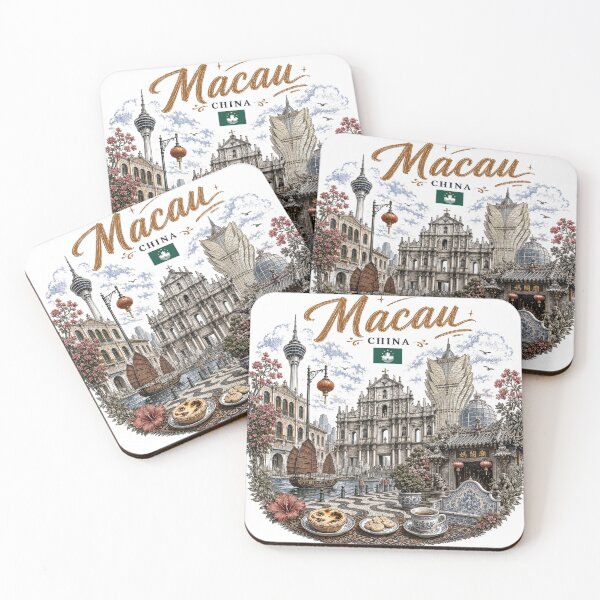 Item preview, Macau Vintage Travel Art designed and sold by CHC.
