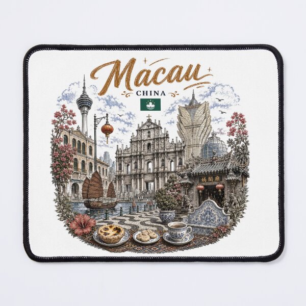 Item preview, Macau Vintage Travel Art designed and sold by CHC.