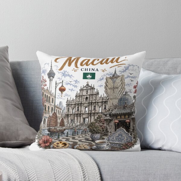 Item preview, Macau Vintage Travel Art designed and sold by CHC.