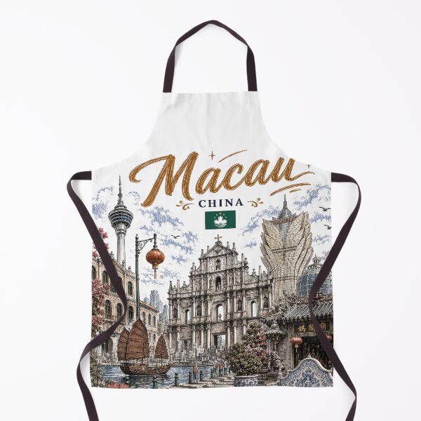 Item preview, Macau Vintage Travel Art designed and sold by CHC.