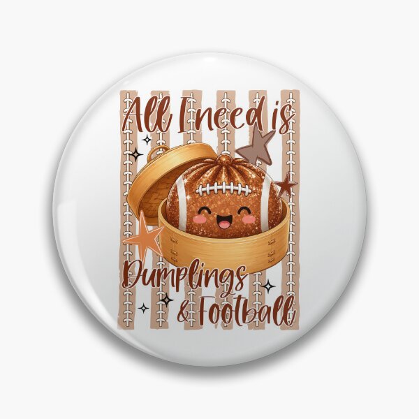 Item preview, Dumplings and Football Cute Kawaii designed and sold by RDGNR.