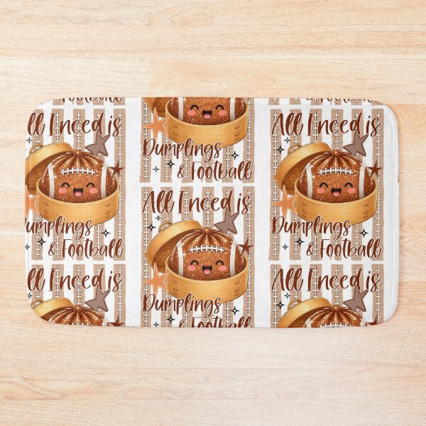 Item preview, Dumplings and Football Cute Kawaii designed and sold by RDGNR.