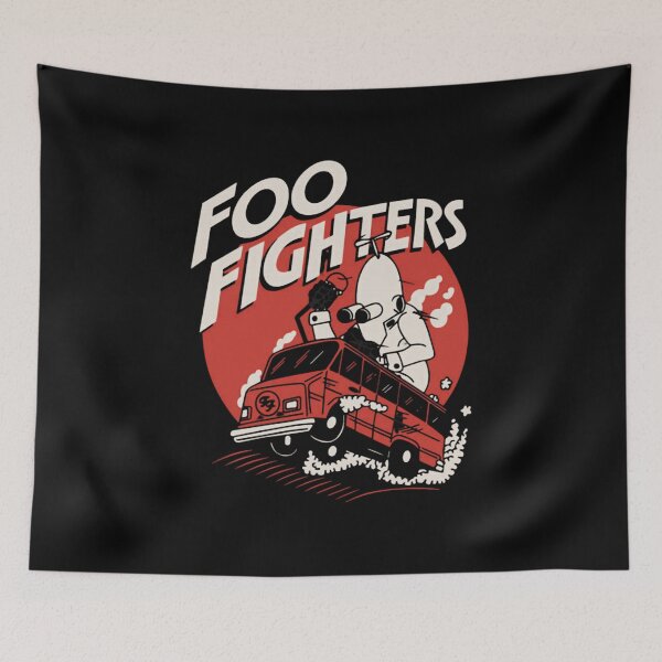 Item preview, Foo Fighters Rock Band Retro Van designed and sold by IshTarltArt.