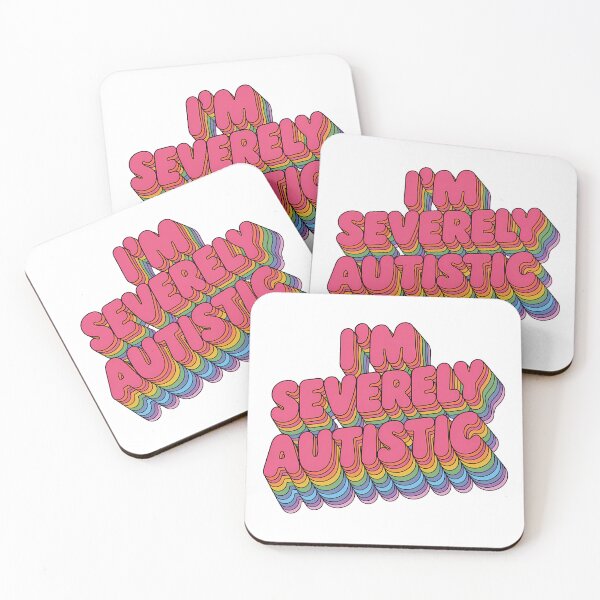 Aperçu de l'œuvre Je suis gravement autiste - T-shirt humoristique pour autistes créée et vendue par LoFizzy.