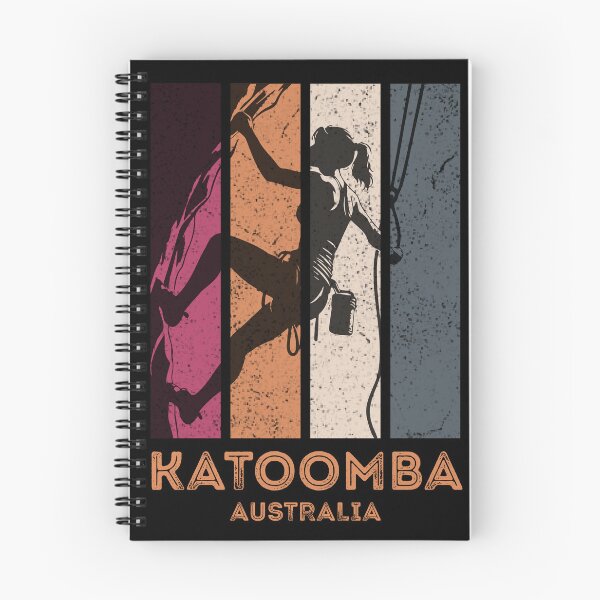 Item preview, Katoomba Rock Climbing Australia – Blue Mountains Climber Vintage Design designed and sold by good vibes clothing.