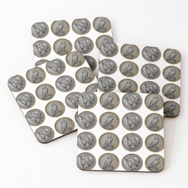 Aperçu de l'œuvre pièces d'un dollar en argent face à pile alternée créée et vendue par PhiloDoh.