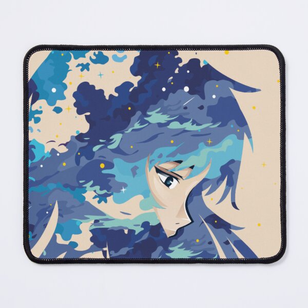 Item preview, Blue Ocean Anime Girl Starry Fantasy Aesthetic designed and sold by ranivibes008.